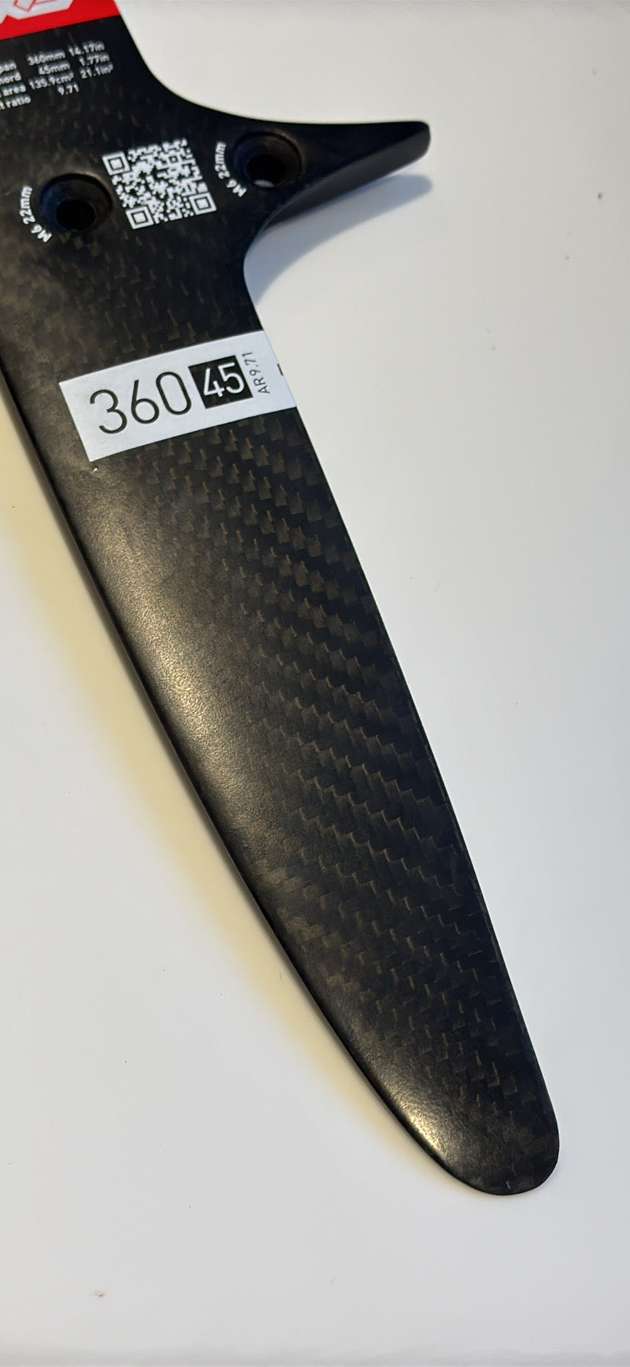 Axis Skinny Rear Stabiliser Wing 360/45 USED