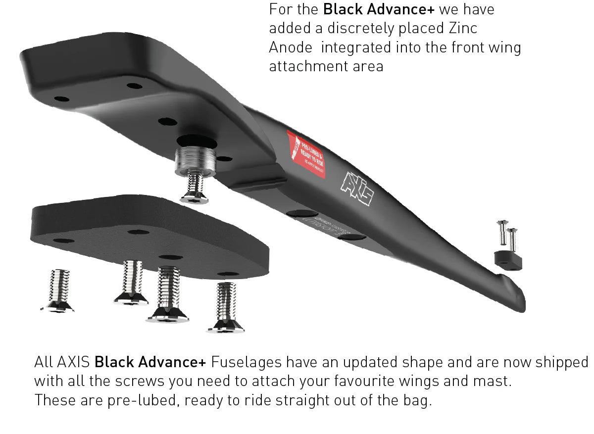 Axis Advance+ B-Series Fuselage with Anode & Fixings