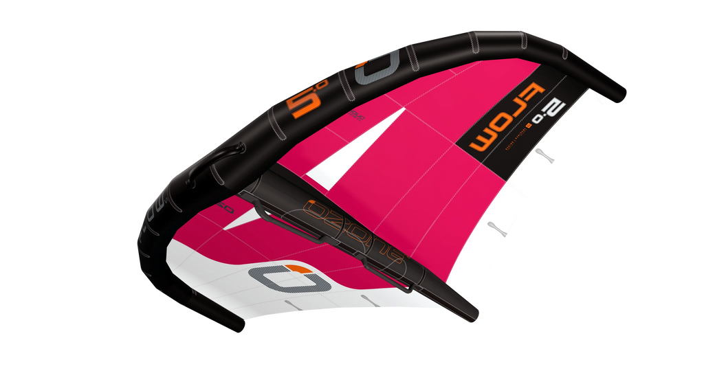 Ozone Flow 5.7m Wing Rubine Red USED