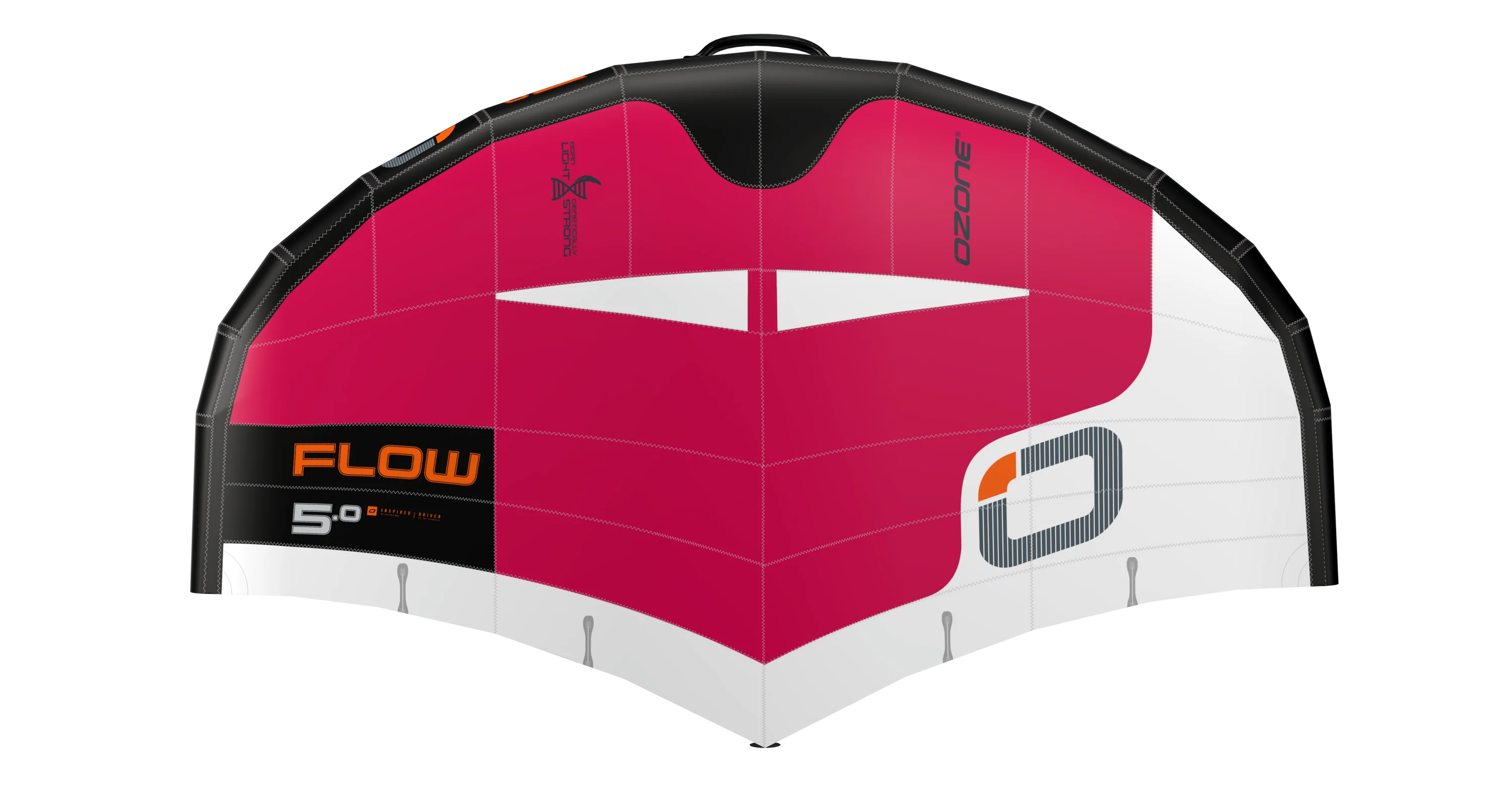 Ozone Flow 5.7m Wing Rubine Red USED